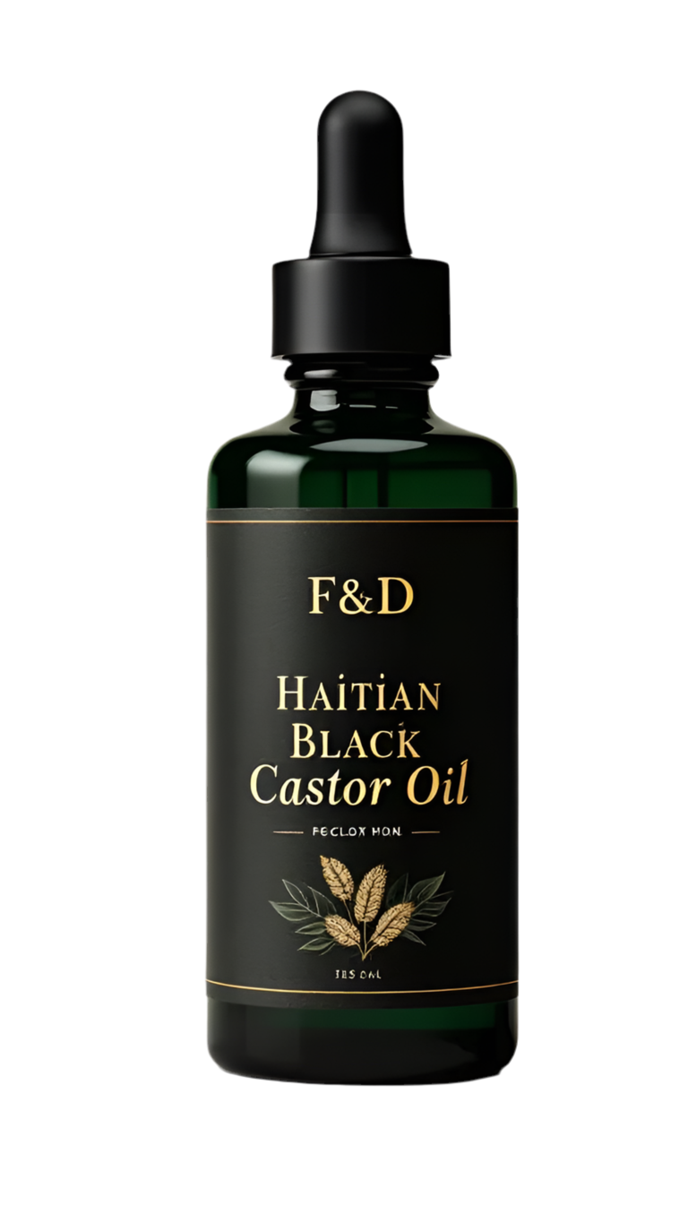 F&D HAITIAN BLACK CASTOR OIL 2OZ