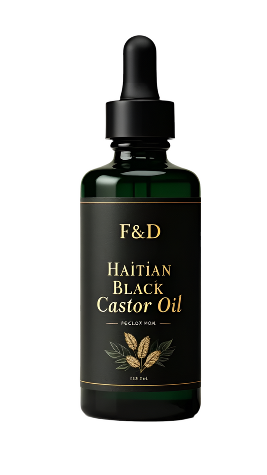 F&D HAITIAN BLACK CASTOR OIL 2OZ