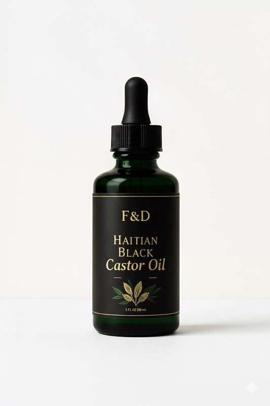 F&D HAITIAN BLACK CASTOR OIL 2OZ