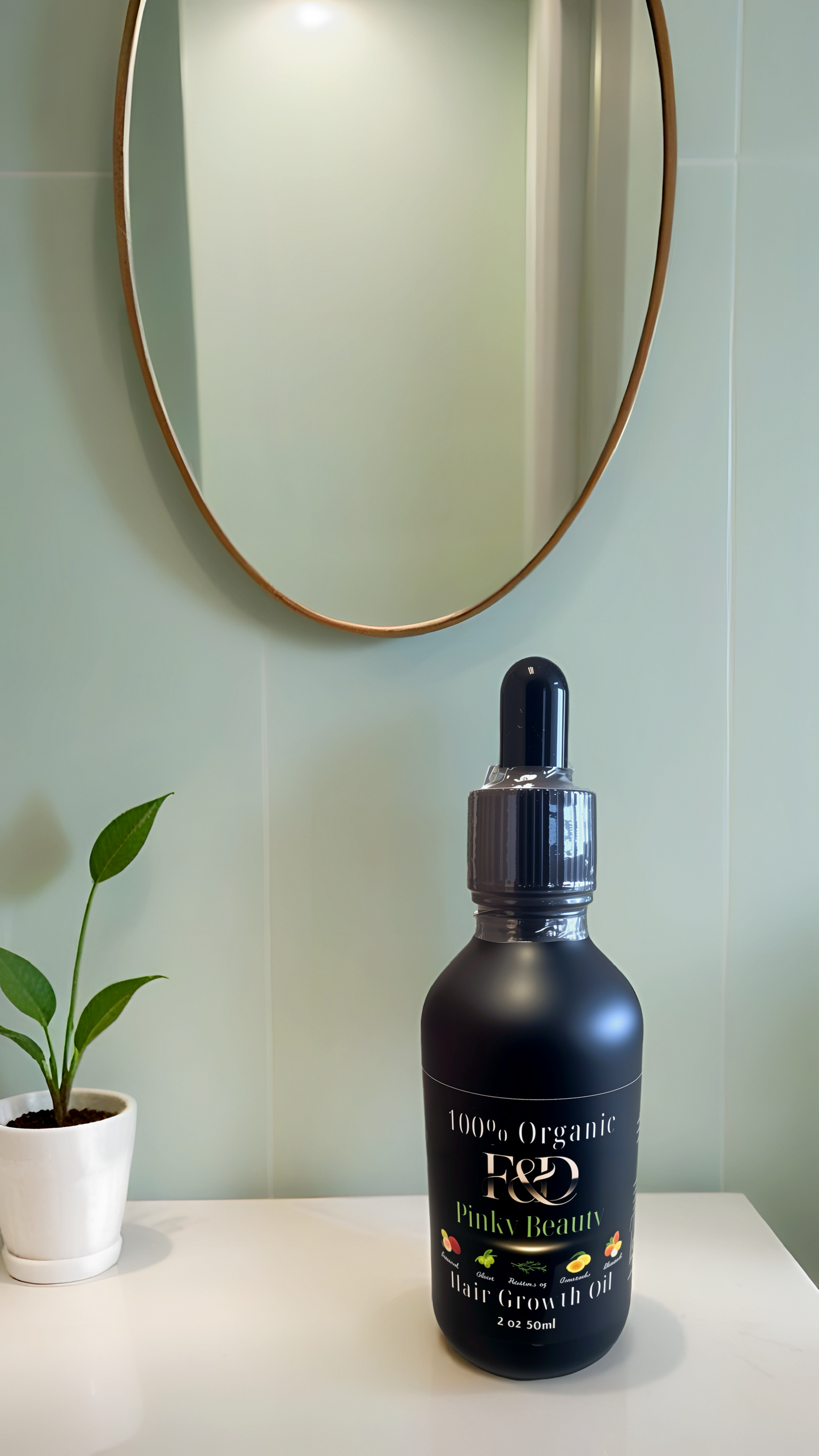 F&D HAIR GROWTH OIL 1 BOTTLE