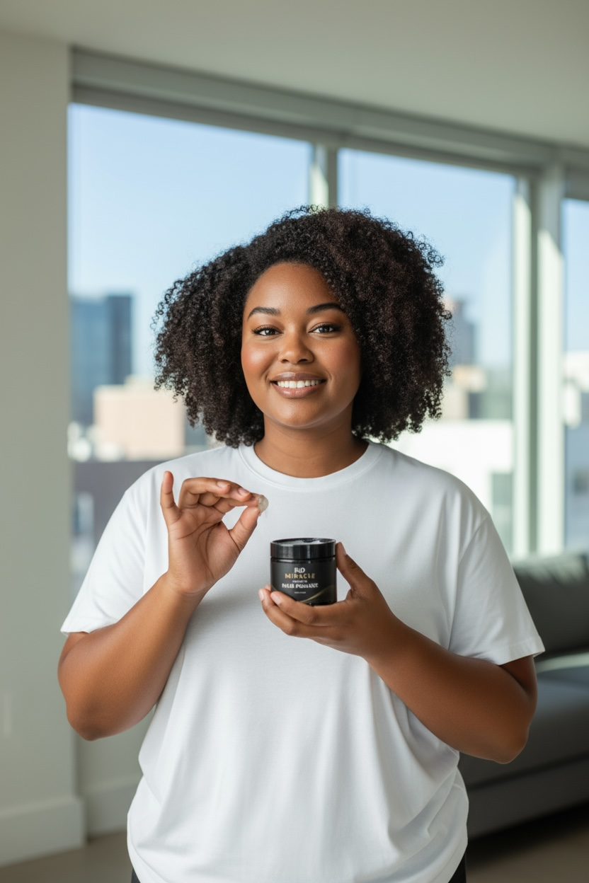 F&D MIRACLE HAiR POMADE 8 OZ